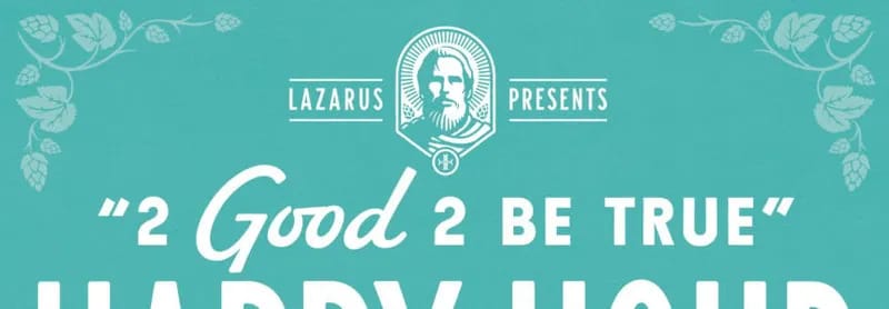 listing 2 Good 2 Be True Happy Hour