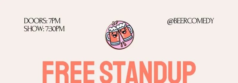 listing Standup Comedy Show at Knomad Bar (Free Standup Comedy in North Austin)