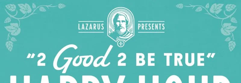 listing 2 Good 2 Be True Happy Hour