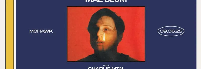 listing Mal Blum w/ Charlie Mtn.