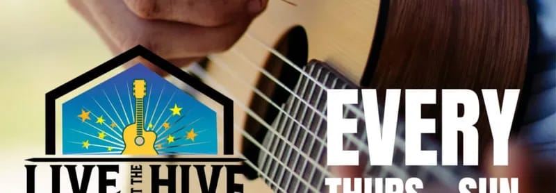 listing Live at The Hive Music Series, Sat AM