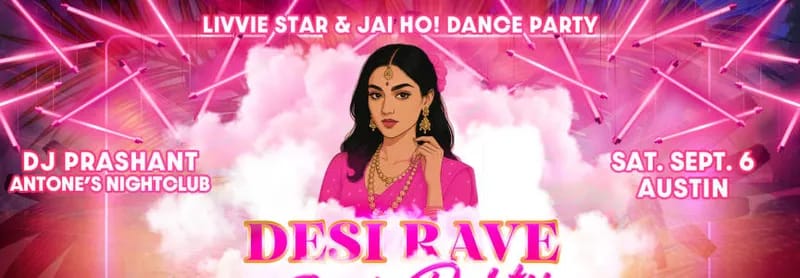 listing DESI RAVE: PINK PARTY | DJ PRASHANT | BOLLY TECHNO | AFRO HOUSE...