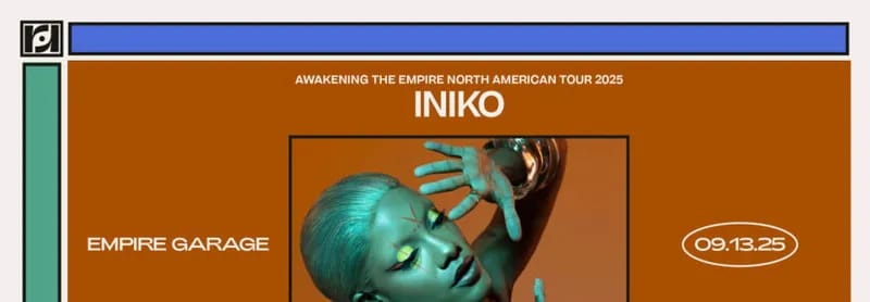 listing Iniko w/ Evolution of the Revolution